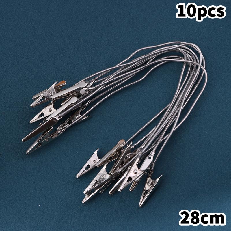 10Pcs Double Headed Metal Incense Clip Mosquito Coil Holder Censer Universal Crocodile Clip Fragrance Diffuser Home Decor