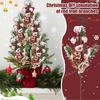 1 buc. Decorațiuni de Crăciun Articole Festive și de Petrecere Crăciun Ramură de Pin Artificială Fructe de Pădure Buchet de Flori Decor de Crăciun