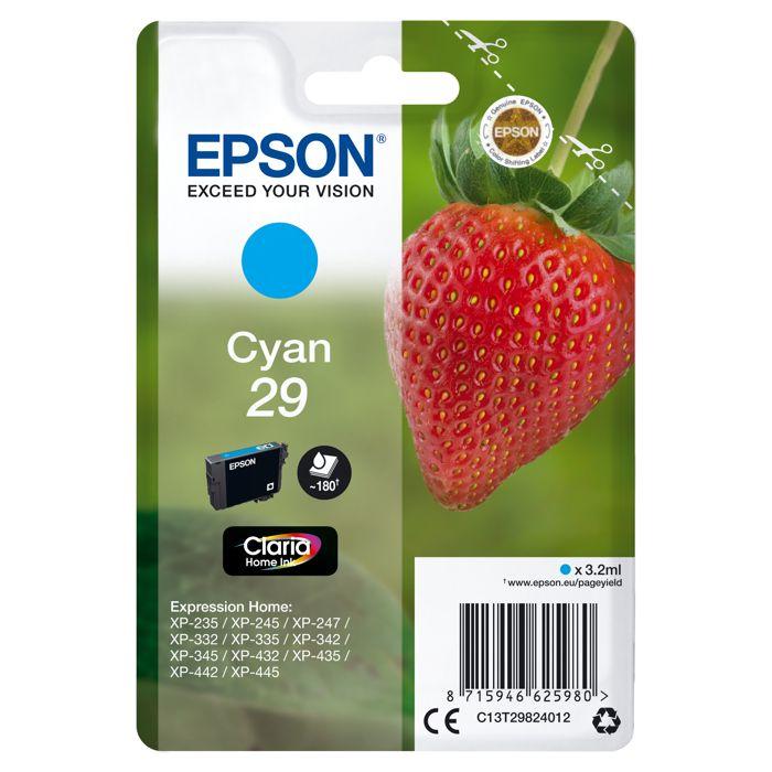 EPSON Cartouche d'encre originale 29 - 3.2 ml - Cyan