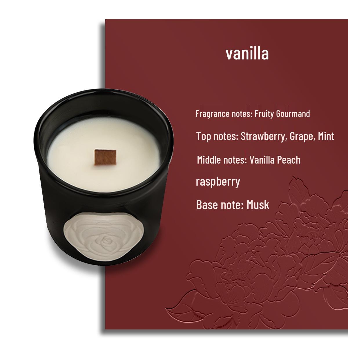 Aroma Candle Souvenir: Ceramic Carved Ornament with Roses, Blue Wind Chime & Handmade Flower Design