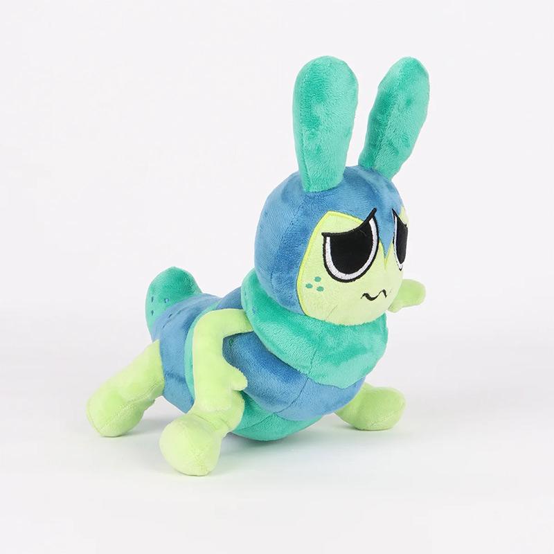 Cute Cartoon Bug Bit Plush Toy Soft Stuffed Animal Doll Adorable Collectible Figure  Gift For Game Fans Kids Birthday
