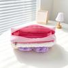 Plush Cat Paw Pencil Case - Cute, Soft, Large Capacity Stationery Bag for Students