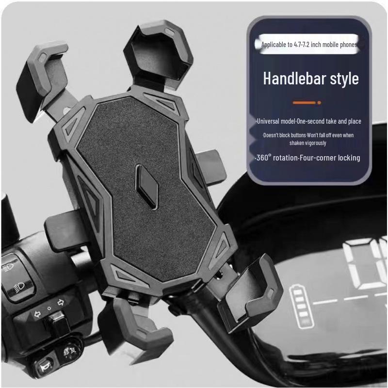 Navigator Electric Scooter & Motorcycle Phone Holder, Bicycle Mobile Mount