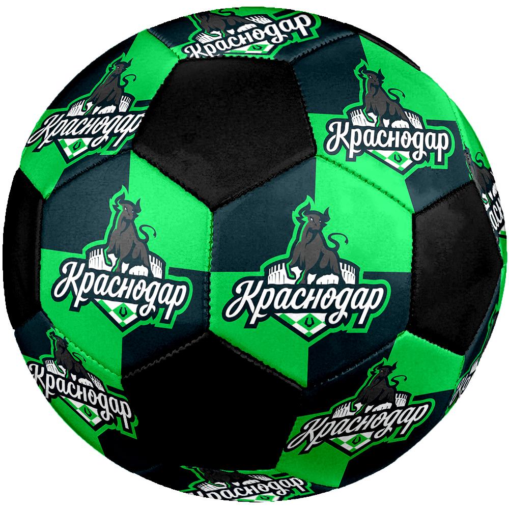 SIZE 5 FC Krasnodar Soccer Ball Colorful All Ages Machine Stitched PVC Competition Ready Durable High-Bounce