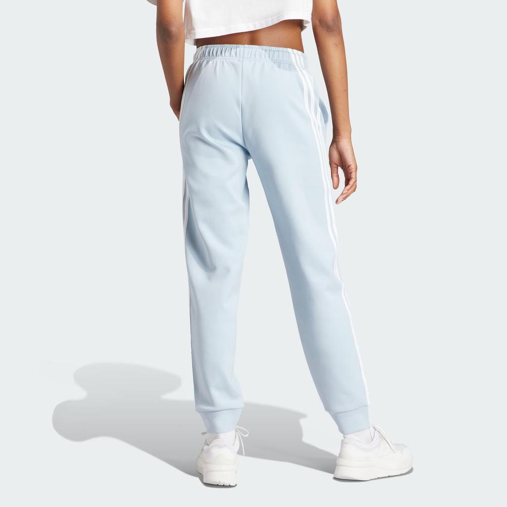 Adidas Future Icons Regular Pants With Three Stripes Colorblock Joggers Women Bottoms Light-Blue IT6342