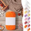 Colorful Hand Knitting 50g Knitting Crochet Milk Soft Baby Cotton Wool Yarn