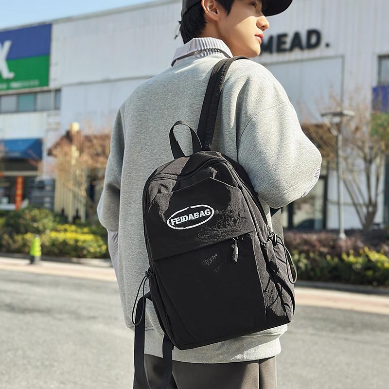 Student Schoolbag Men's Large Capacity Outdoor Travel Backpack Lightweight Women's Backpack