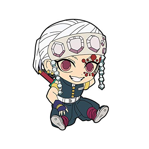 Demon Slayer: Kimetsu No Yaiba Petanko Trading Rubber Strap Pillar Ver. Box Product 1BOX=8 Pieces, Total of 8 Types