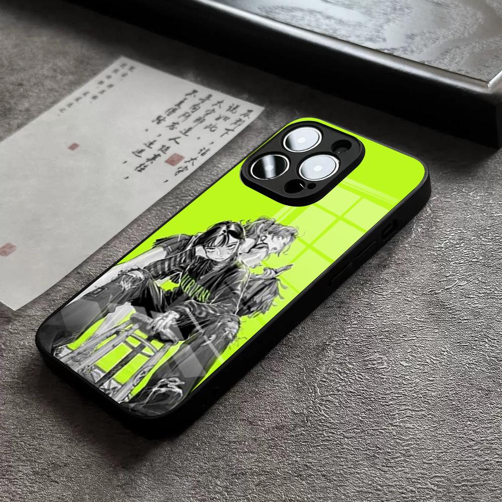 Phone Case For IPhone 17 Pro Max 14 Pro 15 12 11 13 Mini X XR XS 16 Plus SE Glass Cover A-Aya O-Oosawa K-Koga M-Mitsuki