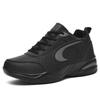 Scarpe calde in cotone velluto pelle, scarpe sportive nere invernali anti-freddo, antiscivolo e resistenti all'usura casual