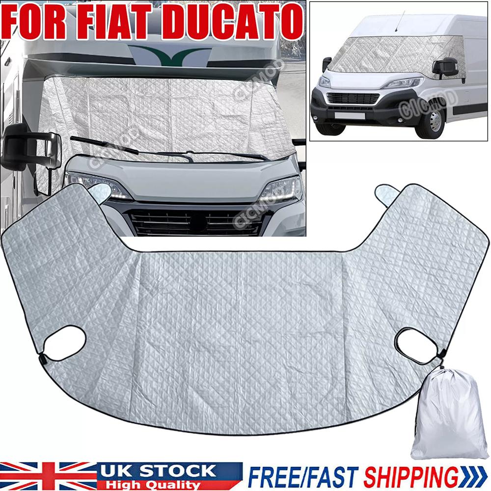 

Motorhome Thermal Windscreen Screen Cover For Fiat Ducato Peugeot Boxer Citroen Relay Wrap Black Out Blinds RV Parts Accessories
