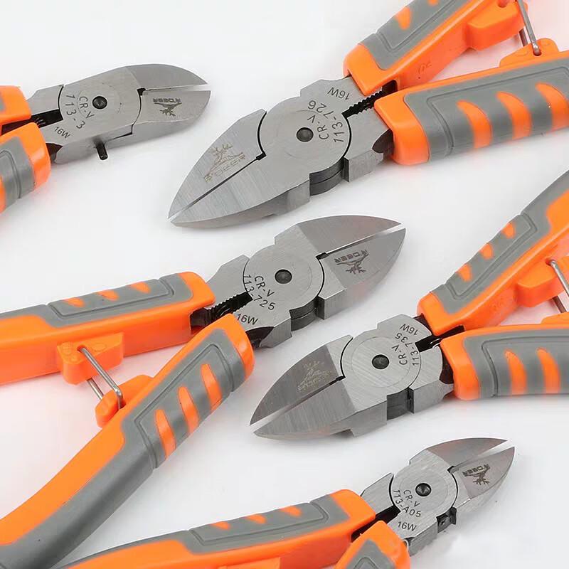 BAYO 6-inch Industrial Diagonal Cutting Pliers CN plug (adapter included)