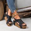 Fashion 2025 New Fashion Summer Shoes Sandals Wedges Sandal for Women Elegant Women Sandals Slide Huaraches Female Women Heels Footwear