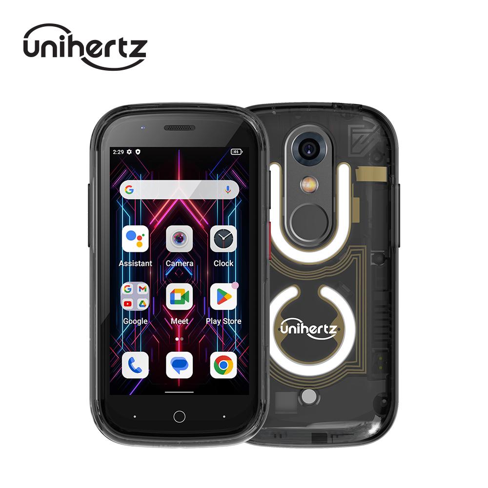 Unihertz Jelly Star Black and Blue Small Screen 3.0 inches Smartphone 4G Android 13 8+256GB