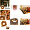 For Garland Simulation Wedding Home Party Decoration Fall Door Autumn Wreath