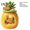 Cute Refrigerator Magnets Pineapple House Resin Fridge Magnet, 3D Relief Miniature Cottage Decor, Creative Artistic Sticker for Home Kitchen,