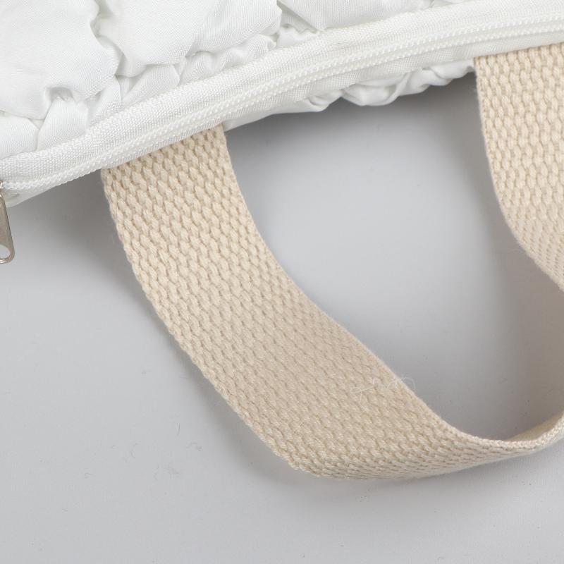 1Pcs Mini Cosmetic Pouch Cloud Waist Pack Lightweight Solid Secure Button Closure With Decorative Coin Purse And Headphone Bag