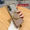 Shockproof Magnetic Ring Phone Case For iPhone 16 15 14 Plus 13 12 11 Pro MAX XS MAX XR X 7 8 16 Plus SE 2020 2022 Glitter Cover