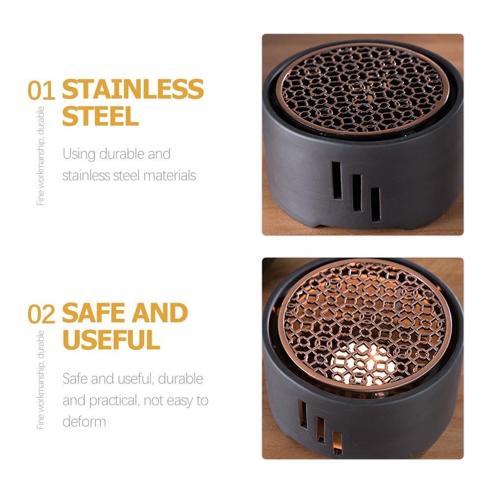Tea Warmer Heater Warmers for Teapot Coffee Stainless Steel Food Metal Base