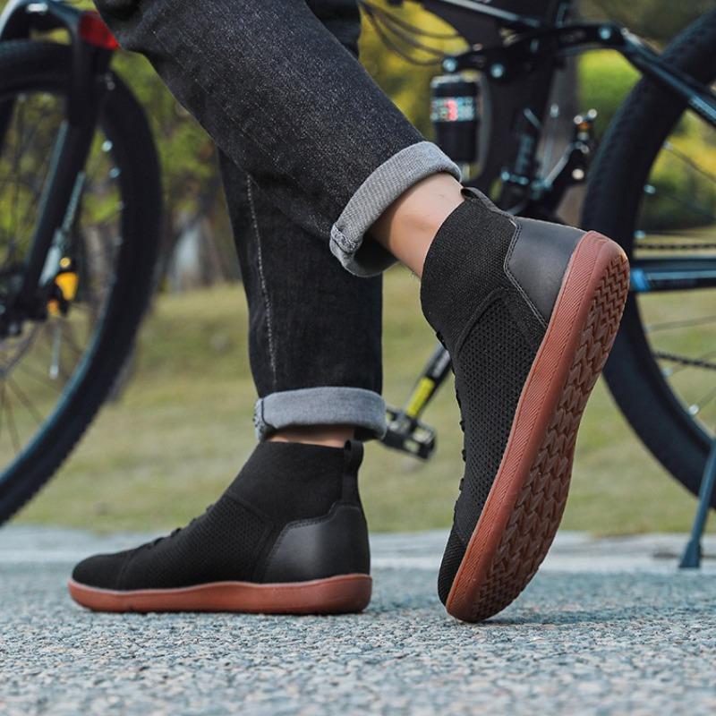 Barefoot Shoes for Men Women New High-top Wide-foot Shoes Mesh Breathable Casual Sneakers Training Running Shoes Couple Sneakers