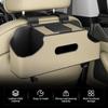Car Back Seat Storage Box, Leather Car Seat Back Multifunctional Organizer, Detachable Partition Design Backseat Storage Box for Cars, Great Fit for