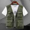 Quick-Dry Multi-Pocket Outdoor Vest for Photography, Fishing, and Mountaineering