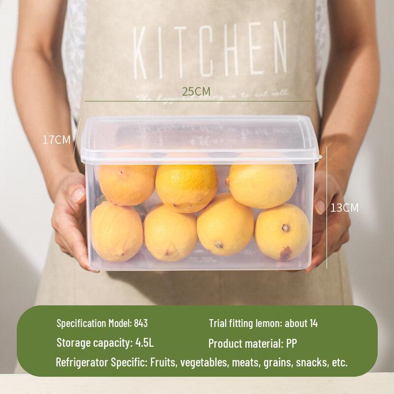 ZISIZ Plastic Food Storage Container