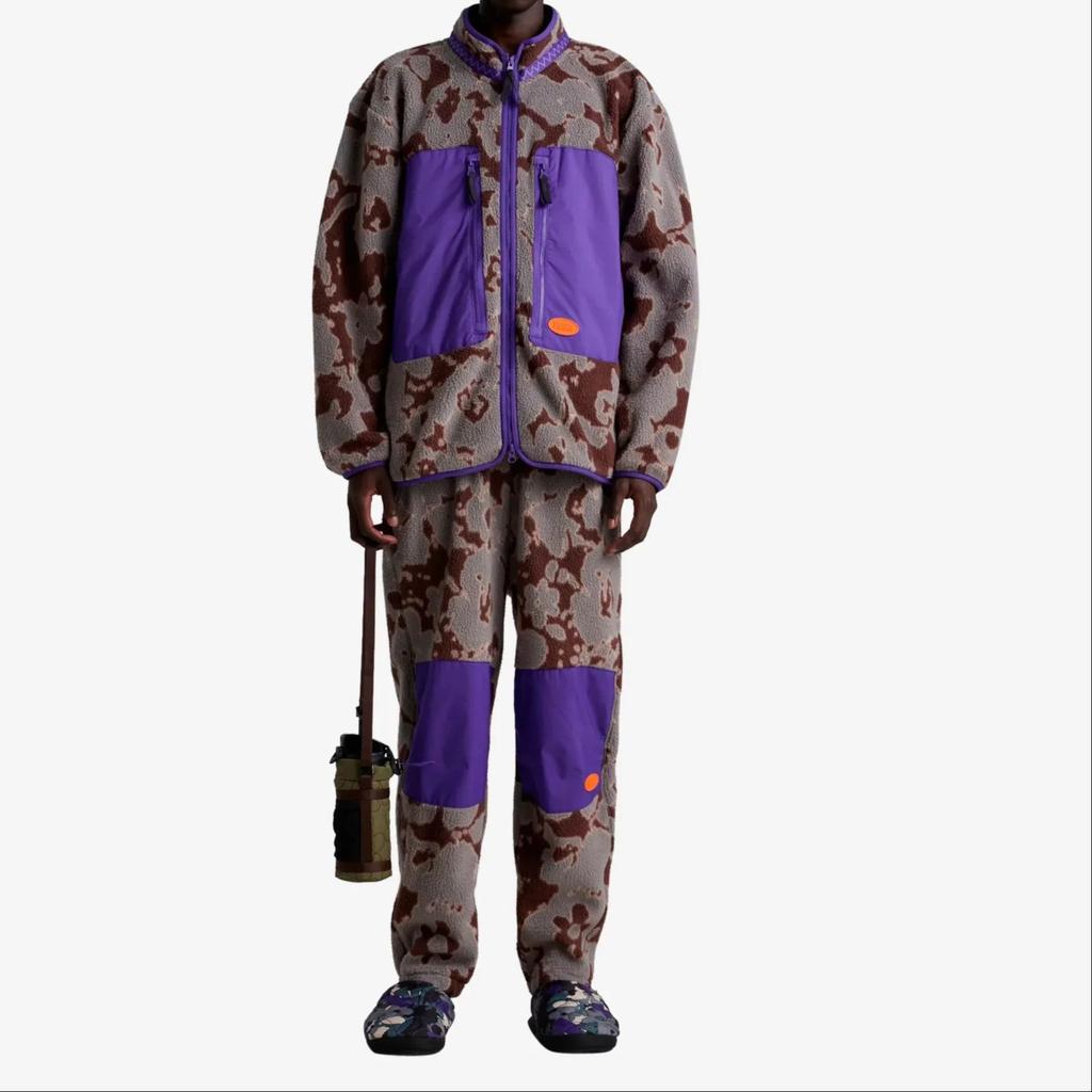 Puma X Perks And Mini Co-Branded Color Block Pocket Letter Patch Zip-Up Collar Long Sleeve Cotton Jacket Men Jackets Multicolor 536002-87