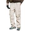 Men's and Women's Outdoor Waterproof Loose Straight-Leg Pants for Hiking and Mountaineering