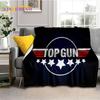 Top Gun Schild Tom Cruise Kampfjet Weiche Flanelldecken, Überwurfdecke Bequeme Decke für Picknick Betten Sofa Haus Schlafzimmer Geschenke