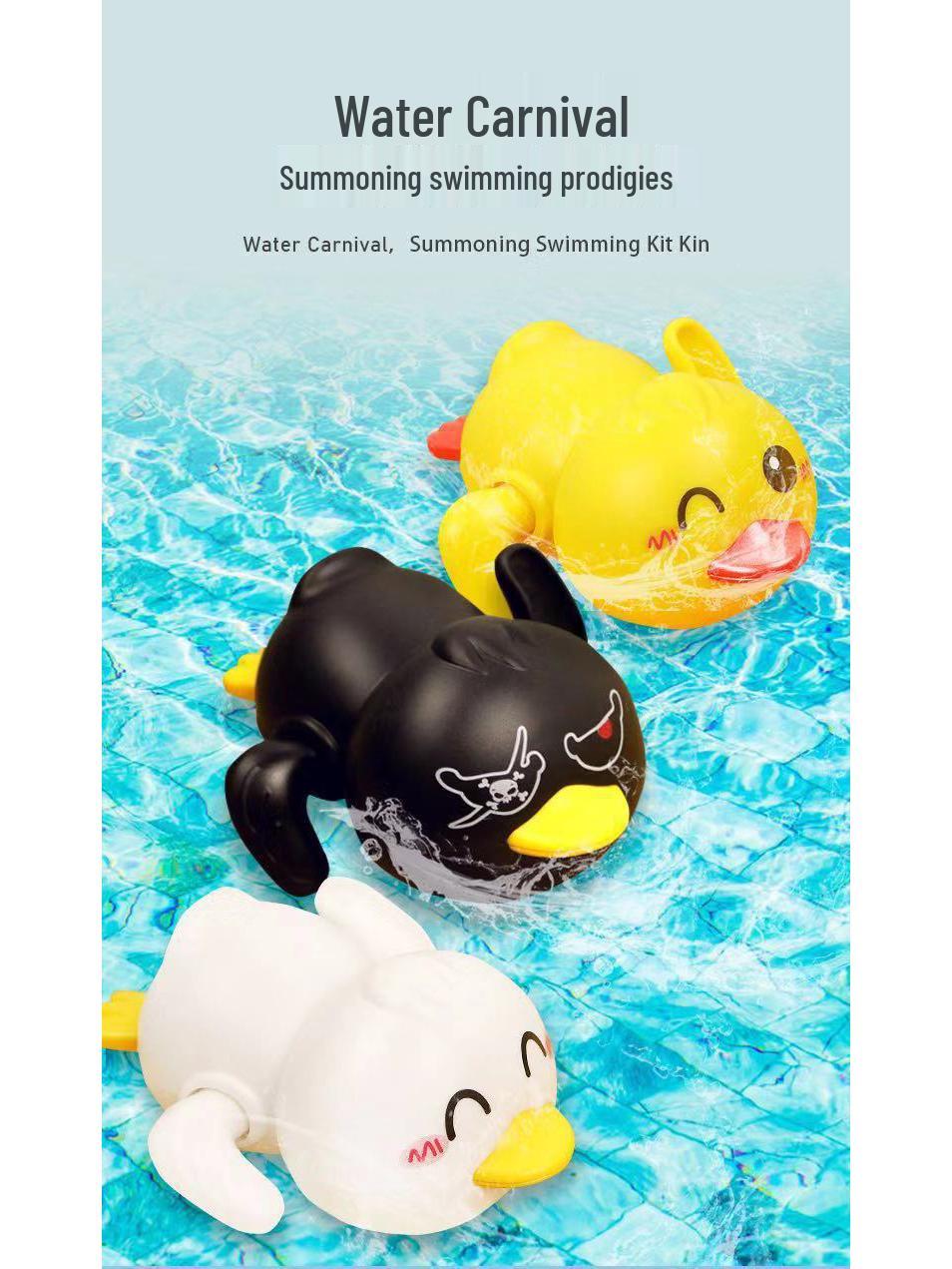 

Wind-Up Dolphin & Friends Bath Toys - Duck, Turtle & Dolphin Set for Baby s Bath Time Fun