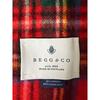 Used BEGG&CO Wool Scarf Check