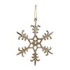 Christmas Ornaments Plastic Glitter Gold Snowflake/Reindeer/Angel Hanging Ornaments for Xmas Tree Winter Decoration