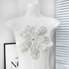Embroidered Clothing Patches Sequin Clothing Applique DIY Flower Multi-layer Appliques  Women