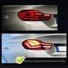 BMW 4 Series M4 Dragon Scale LED Tail Lights with Flowing Turn Signals (2014-2020)