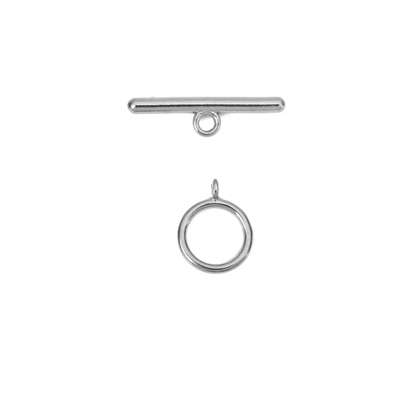 5sets Stainless Steel Toggle OT Clasps Necklace Hooks PVD Never Fade End Connectors For Bracelet Diy Jewelry Making Accessories