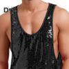 Men Vest O-Neck Sleeveless Loose Fit Solid Color Tank Tops Quick-Dry Versatile Street Style Tops Casual Wear