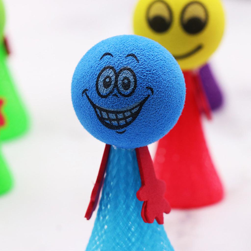 10pcs Cute Jumping Doll Spring Toy for Kids Birthday Party Favors Treat Boy Girl Guest Gifts School Prize Goodie Bag Fillers
