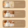 Electric Milk Powder Blender Silent Baby Milk Shaking Machine Milk Powder Mixer  Household