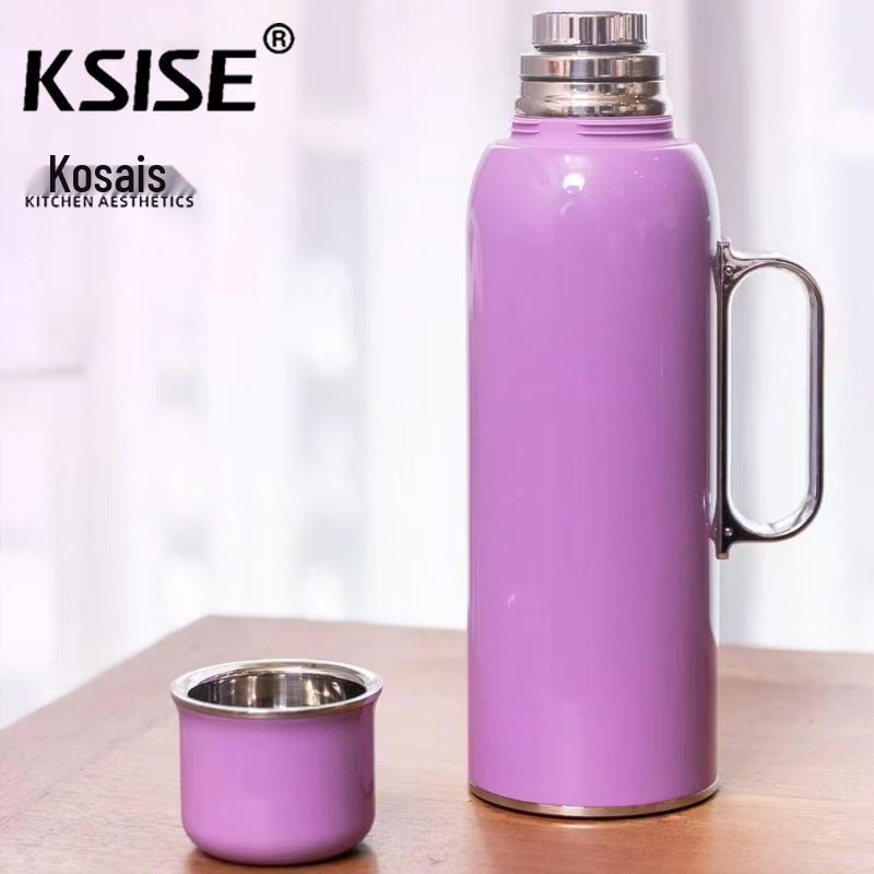 Kesi 620ml 316 Stainless Steel Stew Tea Pot with Mechanical Temperature Display