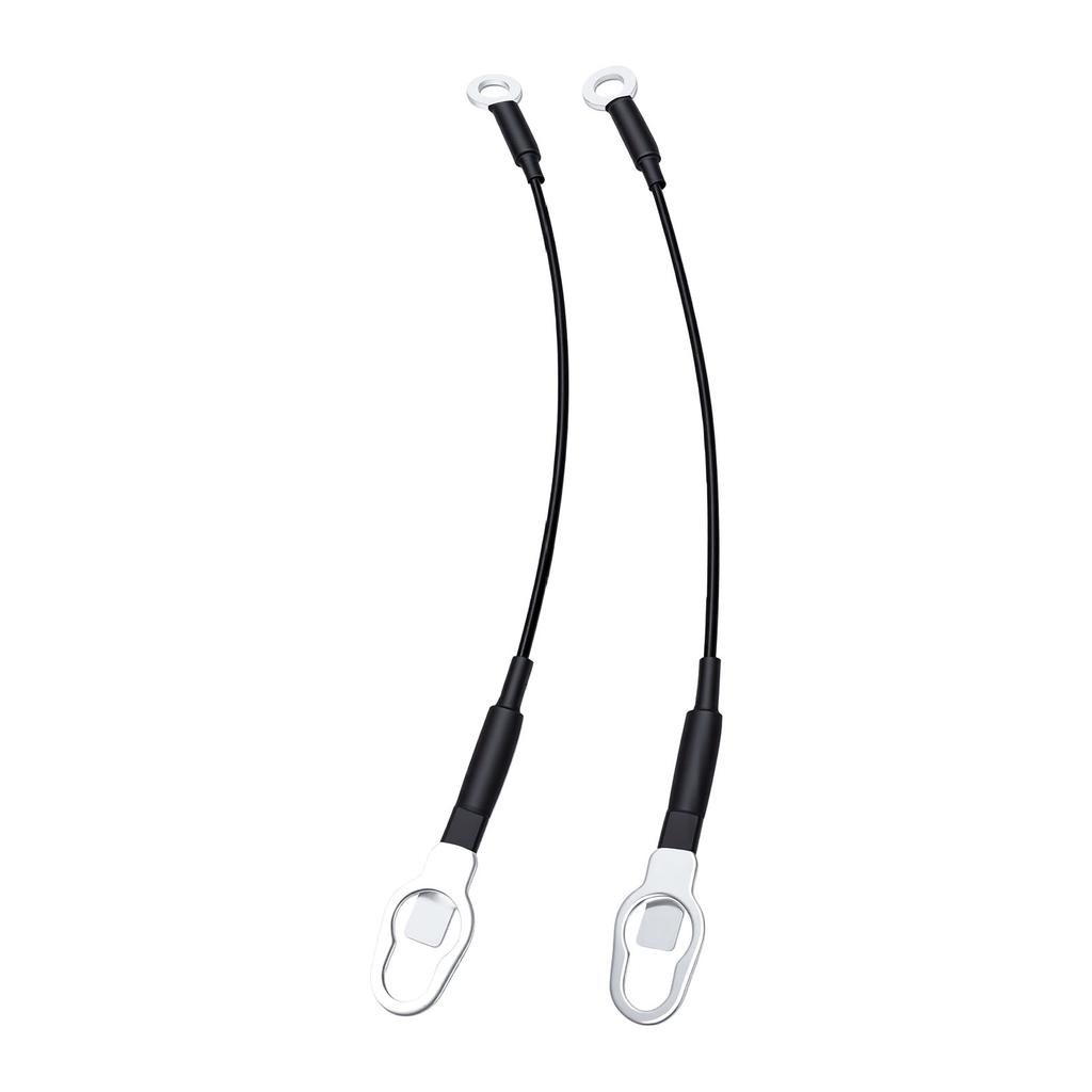 2pcs Tailgate Support Cable Straps Left and Right Replacement for Ford 5L5Z9943052AA 5L5Z9943053AA Tailgate Cable