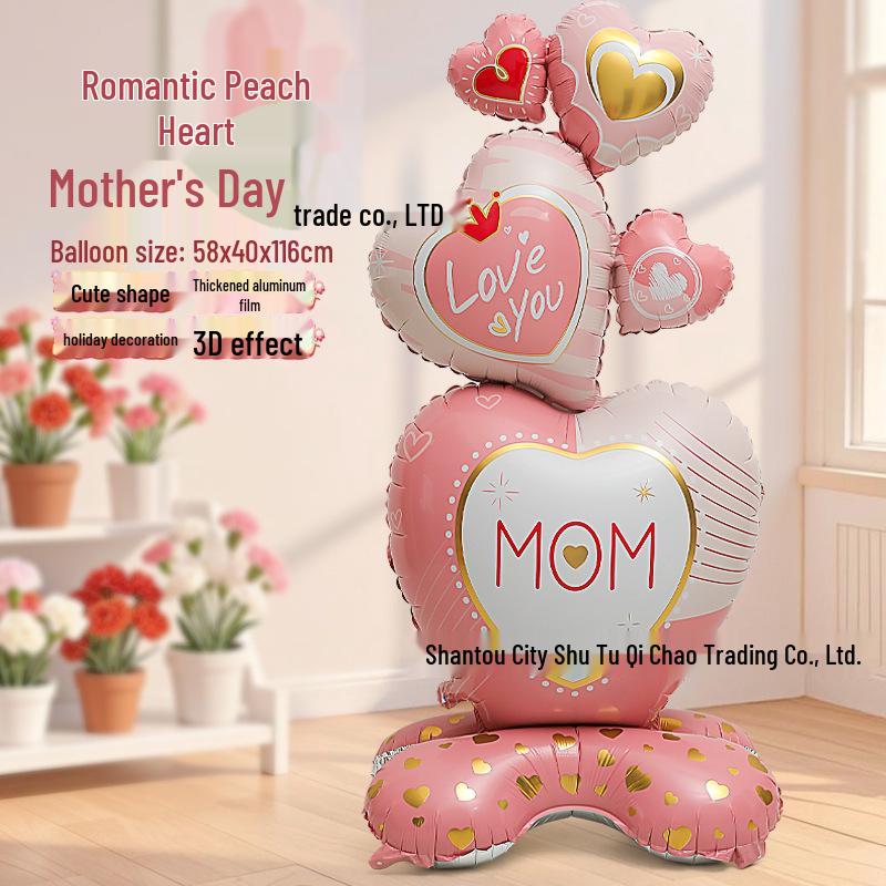 2025 Cartoon Aluminum Foil Balloon for Kids' Birthday and Mother's Day Celebrations.