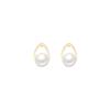 S925 Silver Needle Pearl Stud Earrings Women's Design Sense Light Luxury Earrings 2025 Retro Ears
