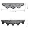 Halloween Decoration Cobweb Table Runner Tablecloth, Mantel Scarf Cover for Halloween Party