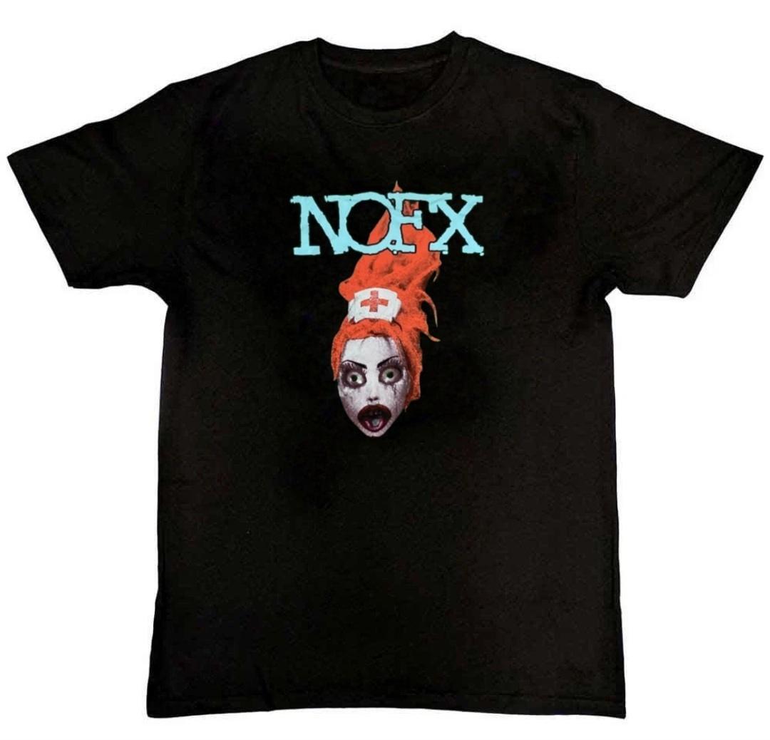 NOFX- Pump Up The Valuum Band Graphic Mens T-Shirt M