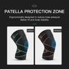 Fitness Running Basketball and Cycling Functional Knitted High-elastic Knee Pads To Protect Tendons PracticalDesign