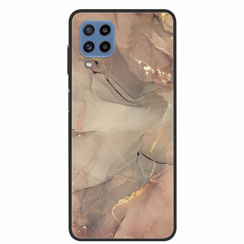 For Samsung Galaxy A12 Case Marble TPU Silicone Soft Phone CoverFor Samsung Galaxy M12 Case Samsung F12 Protector Gift New Para