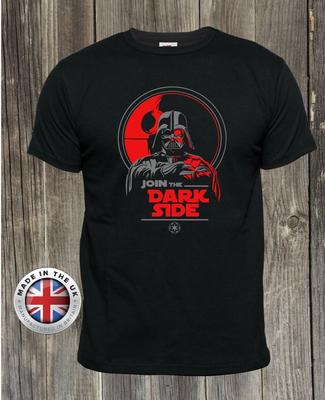 Star Wars Darth Vader 'Willkommen auf der dunklen Seite' T-Shirt, Unisex Damen tailliert