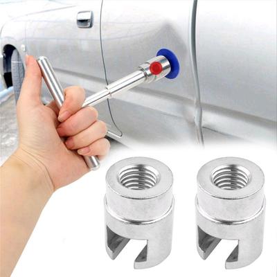 Silver Pulling Tab Adapter Aluminum Alloy Car Dent Lifter Puller  Car Dent Lifter Puller