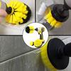 3Pcs Home Bathroom Kitchen Floor Tile Cleaning Scrubber Attachment Drill Brush